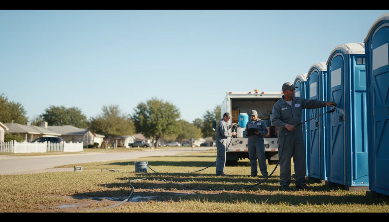 Long-Term Portable Toilet Rental in Independence, IA near me